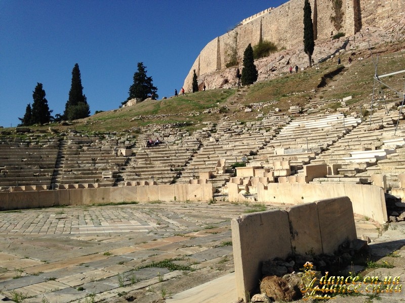 Античный театр Диониса в Афинах