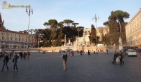 Римская небольшая площадь для отдыха