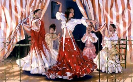Рождение испанского танца фламенко