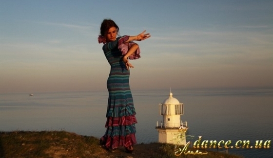 Испанский танец  «Море», танцует Нами Черноус